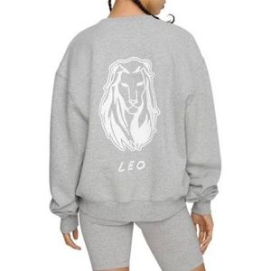 Leo grey sweatshirt from good American